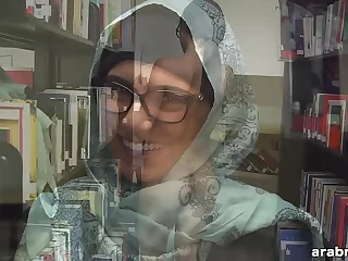 Mia Khalifa Takes Stay away from Hijab and Garments in Library (mk13825)