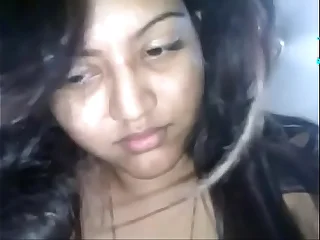 Desi Indian girlfriend hard be hung up on porn video