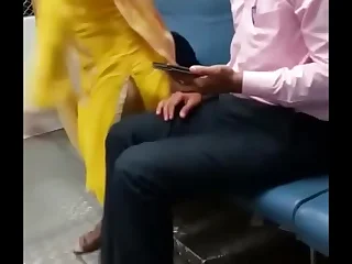 indian mumbai local train girl kissed her day